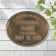 Whitehall Oval Welcome “Family" Established Personalized Wall Plaque