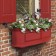 Mayne Nantucket Window Planter - Red