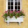 Mayne Nantucket Window Planter - White