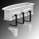 Wall Mount L Brackets With Decorative Supports
